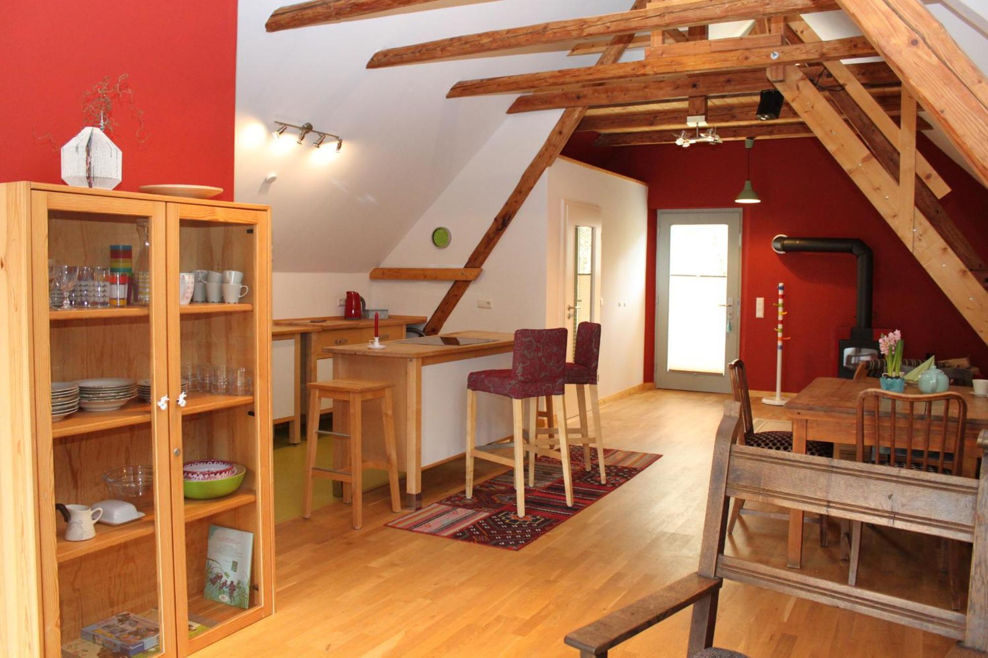 Ferienwohnung Auf Der Ruebenburg Barnsen エクステリア 写真